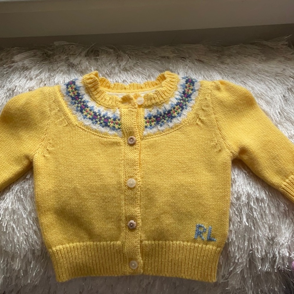 Baby RL sweater worn once
